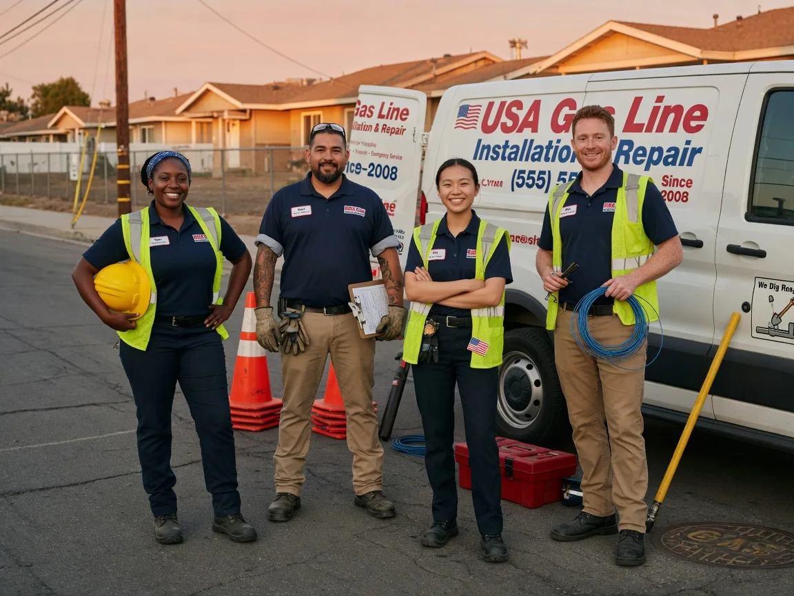 Gas Line Installation company in Mountain Ranch, CA